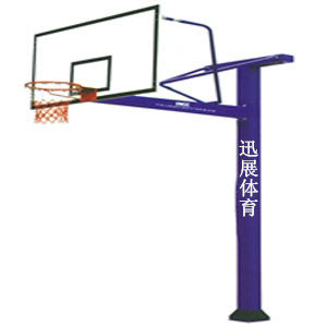 XZTY-L010 地埋式方管篮球架